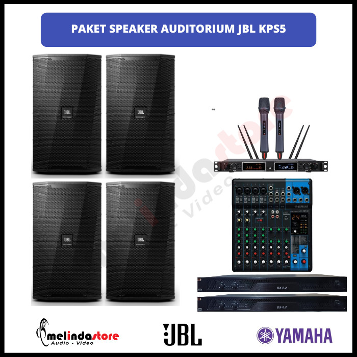 Paket Live Music | Auditorium | PA System | Lapangan | Speaker JBL KPS5 15 Inch | 4 Speaker